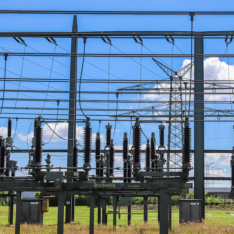 Metodo di cablaggio della sottostazione 110kV