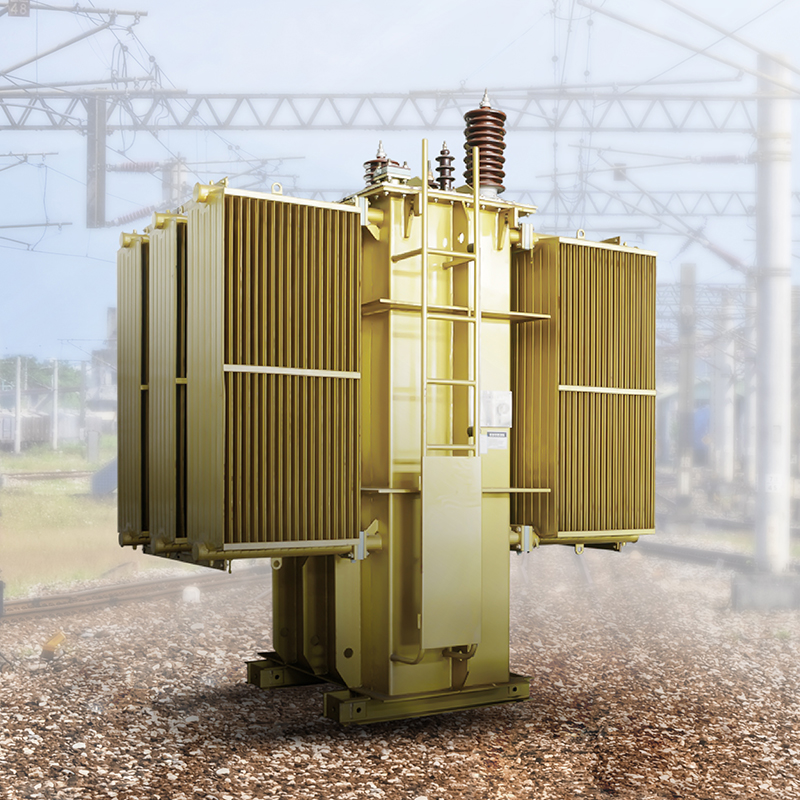 Transformateurs automatiques ferroviaires de but spécial de transformateur de CEEG 2x27.5 kilovolts